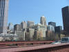 Near the Post Office on a small bridge in Chicago